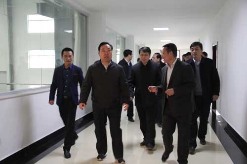 淄博市委書記、人大主任王浩一行蒞臨公司視察指導工作