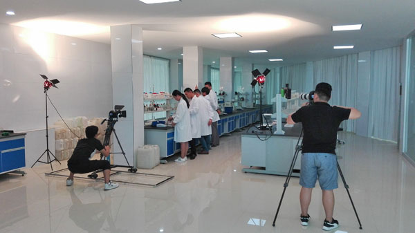 我司新版企業宣傳片前期拍攝結束