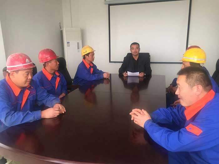 公司安環科組織安全培訓工作