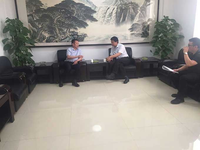 白塔鎮領導到三豐集團檢查指導安全工作